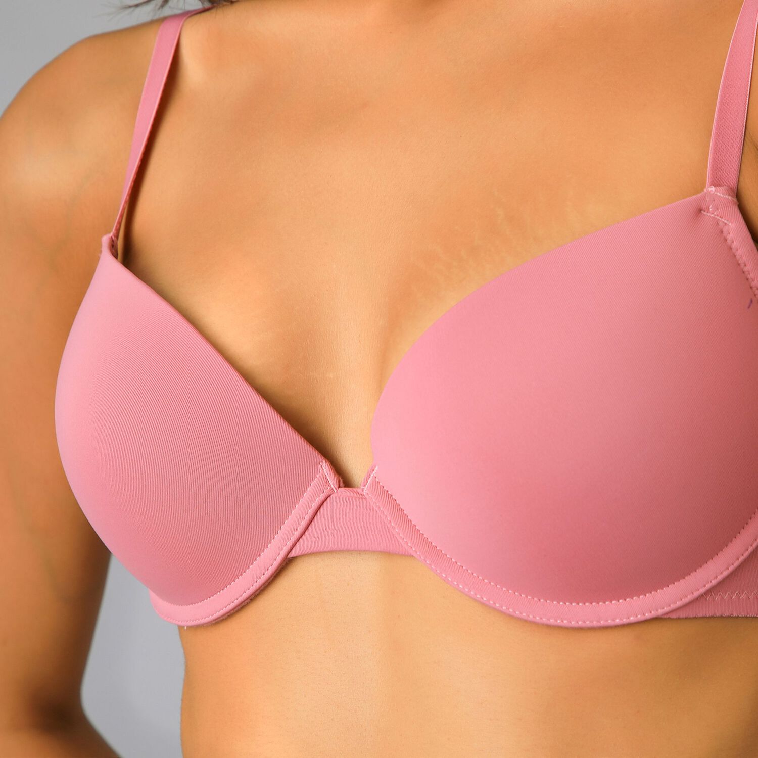 Pack 2x Sosten Balconet Push Up Flores Mujer 25634-273 image number 2.0